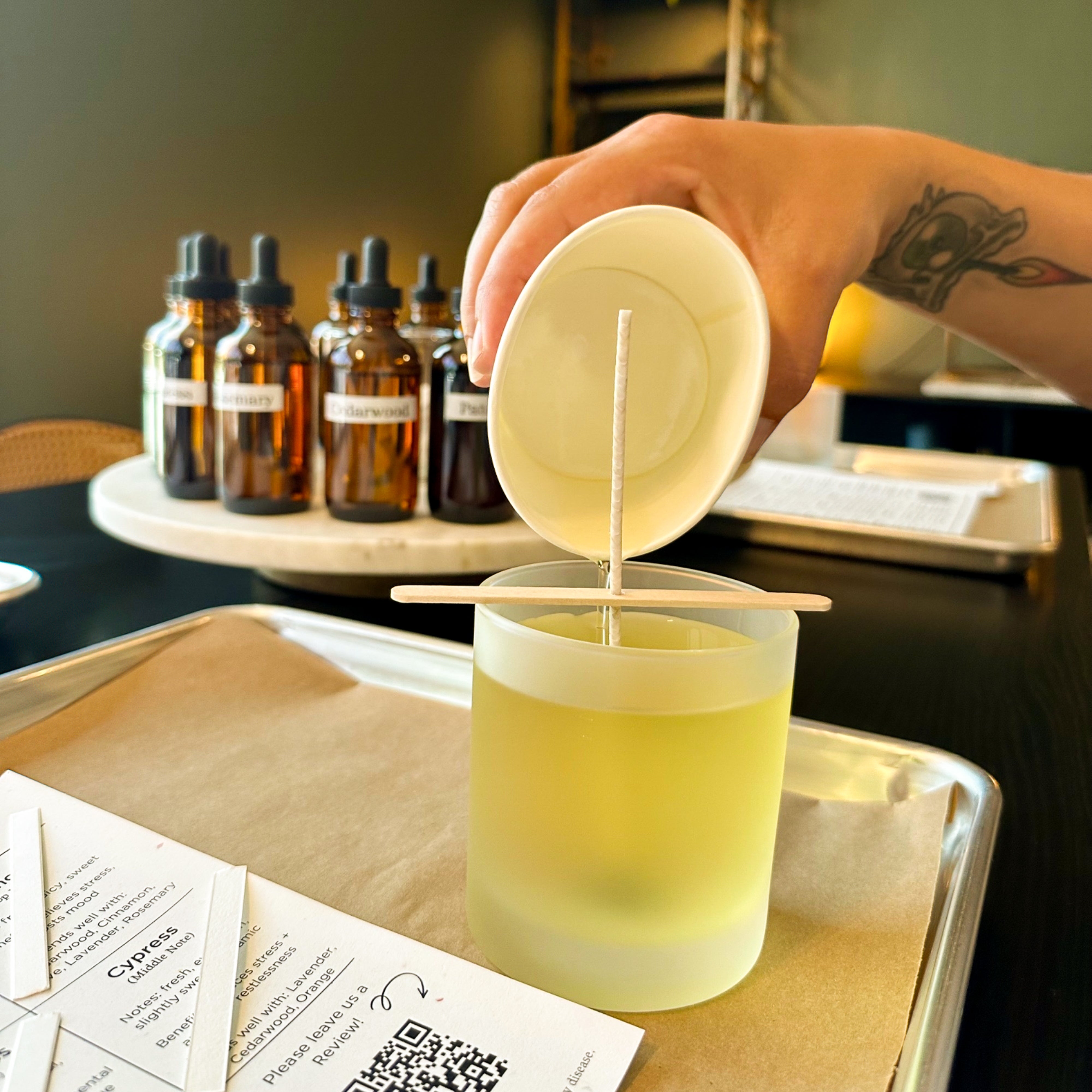 Off-Site DIY Soy Candle Making Workshops