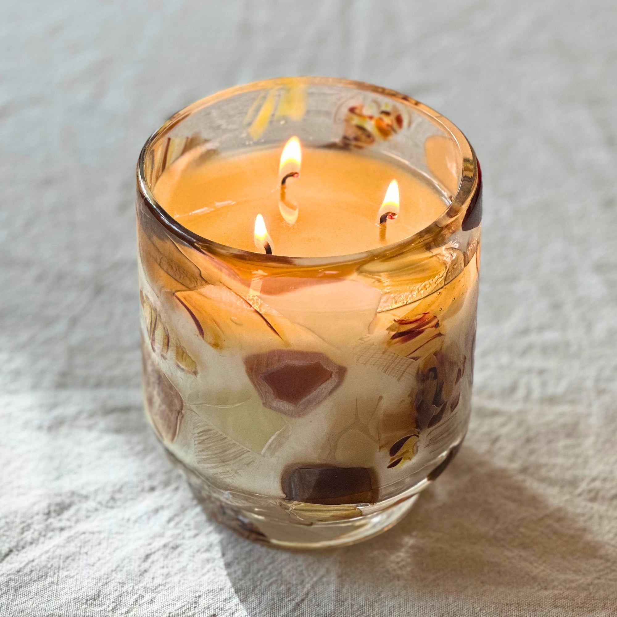 Keeper of Light - Handblown Glass Candle 